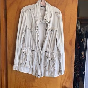 Beige spring jacket